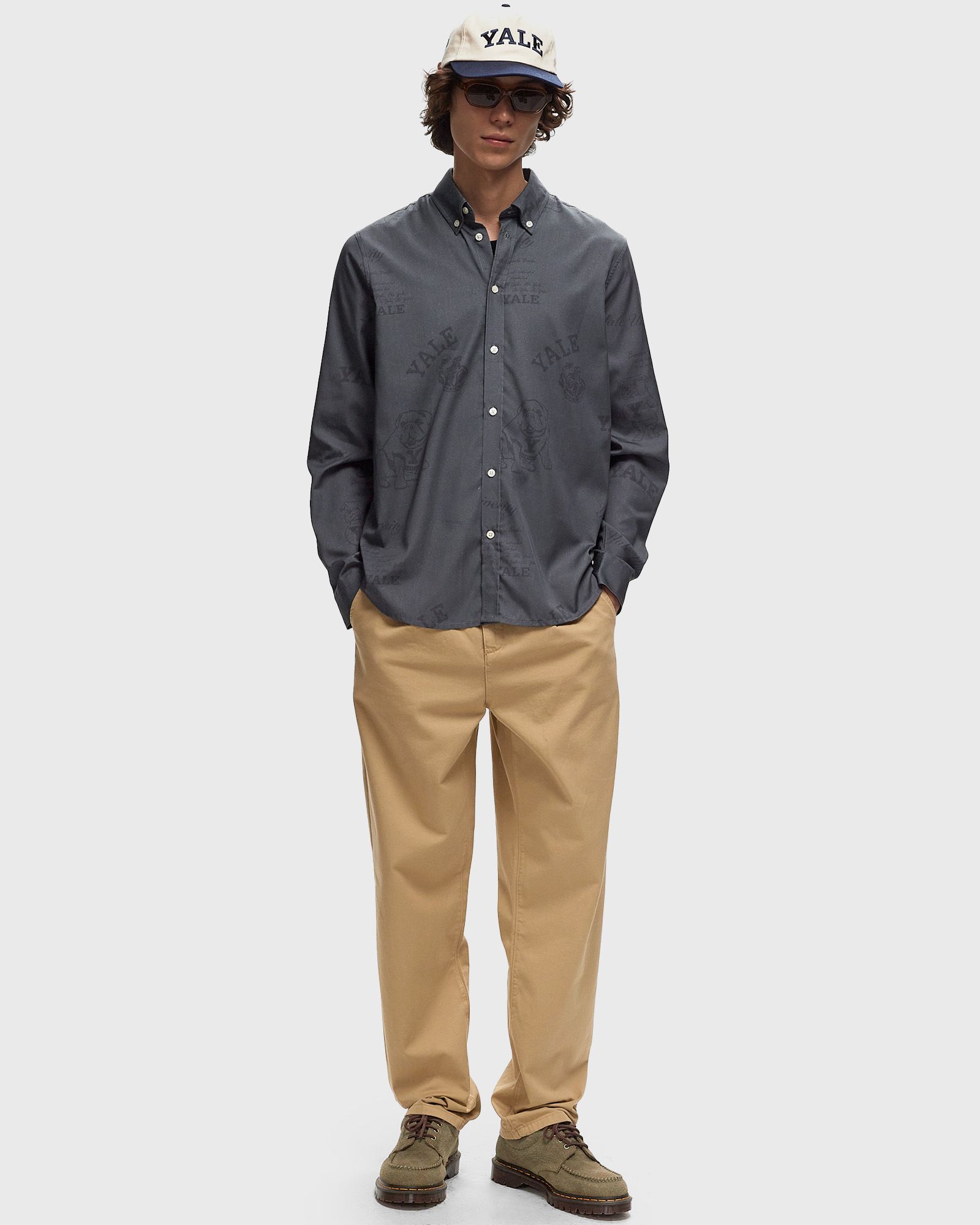 Yale Satin Jacquard Shirt