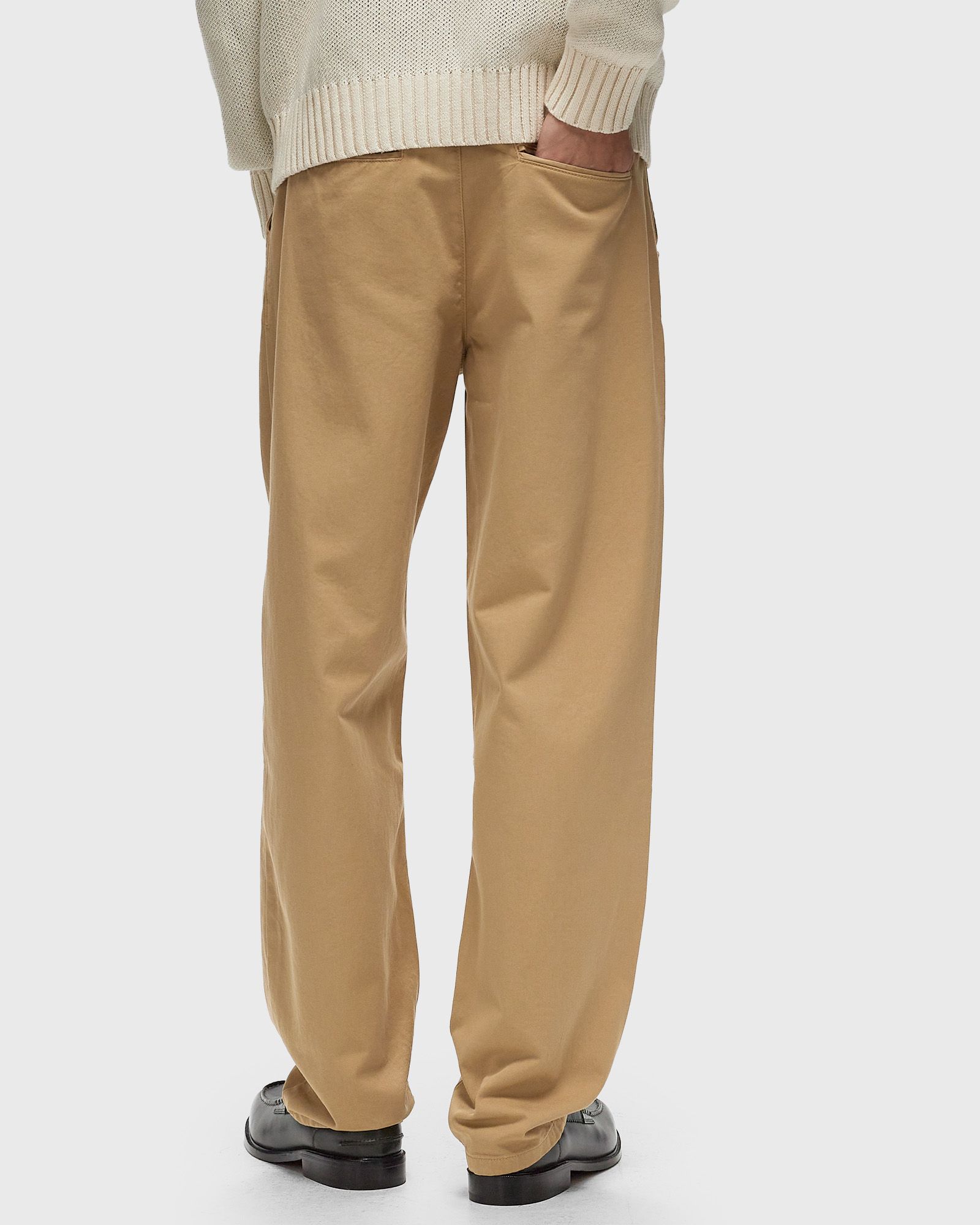Yale Wide Pleated Chino Pant