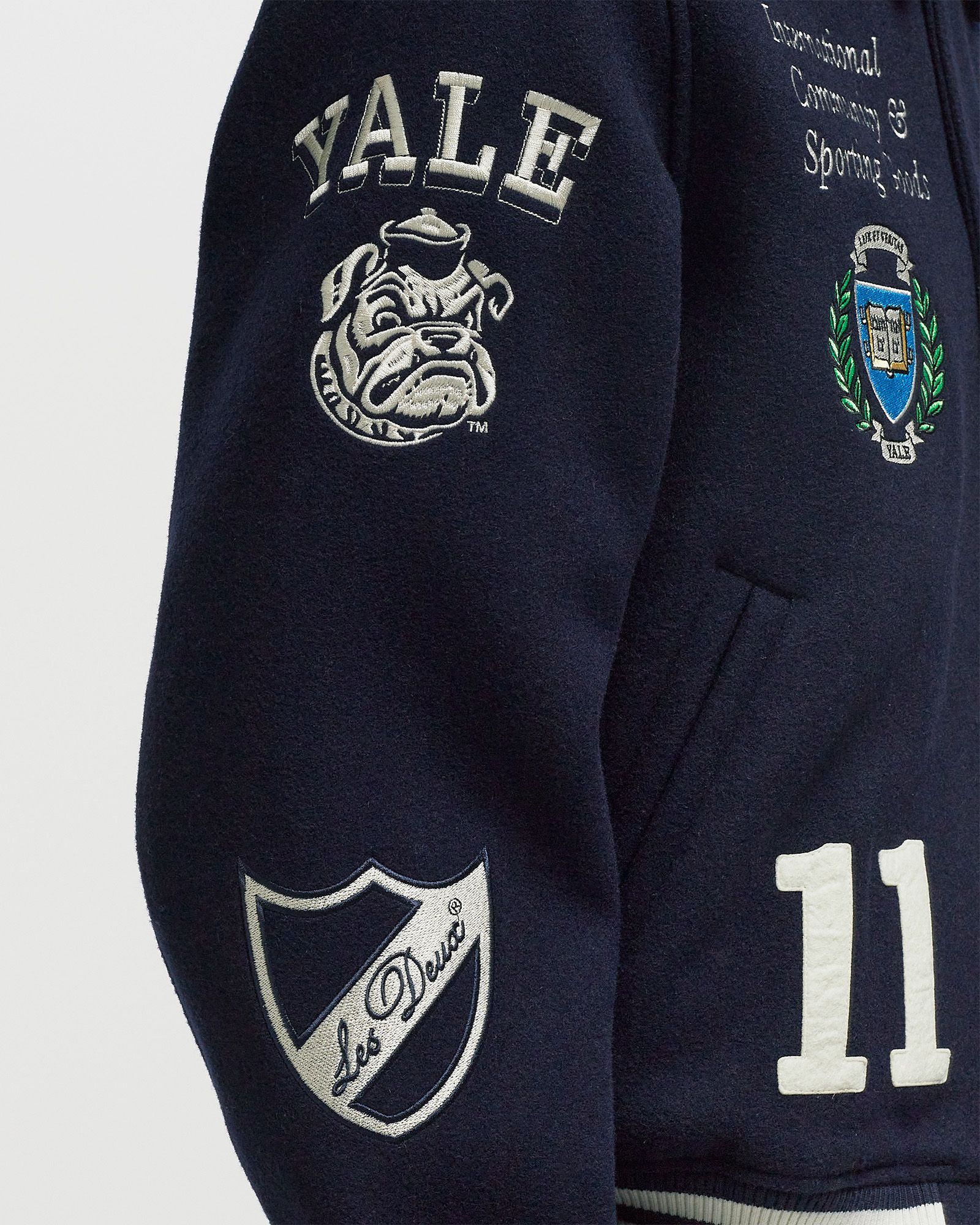 Yale Wool Varsity Jacket