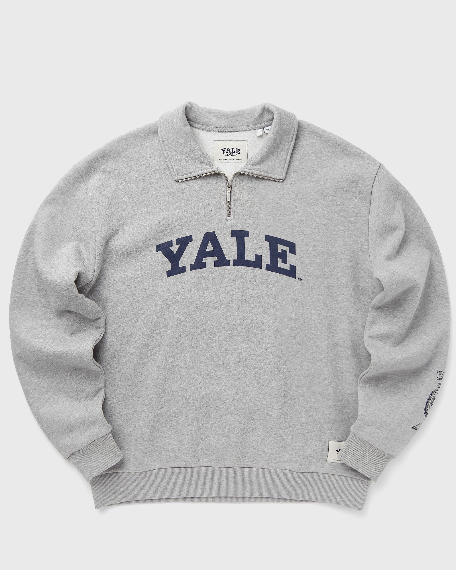 Yale Logo Half-Zip Sweatshirt