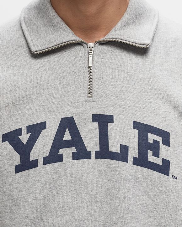 Yale Logo Half-Zip Sweatshirt