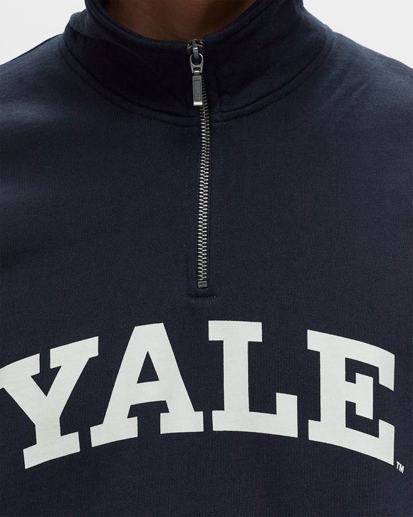 Yale Logo Half-Zip Sweatshirt