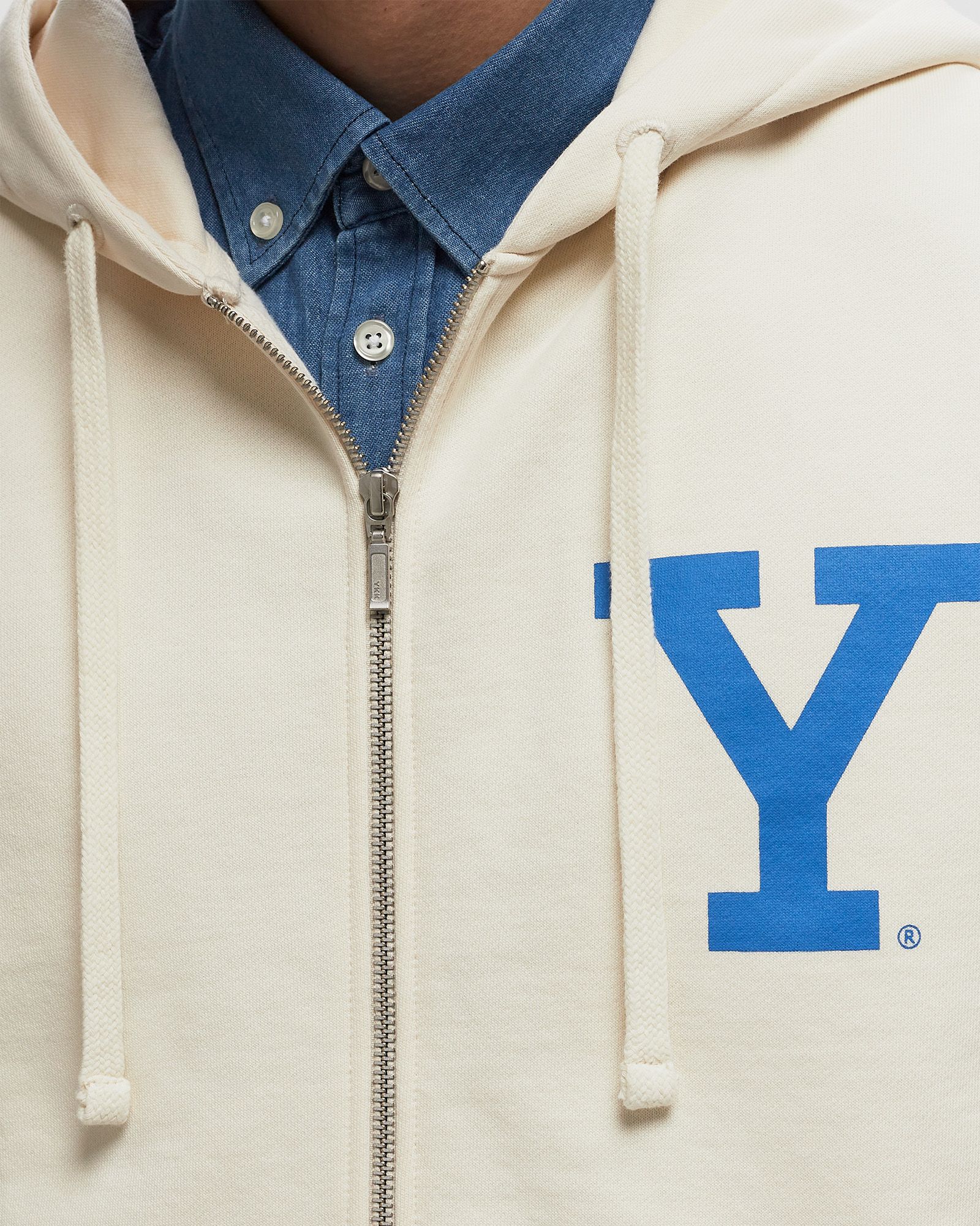 Yale Y Zipper Hoodie