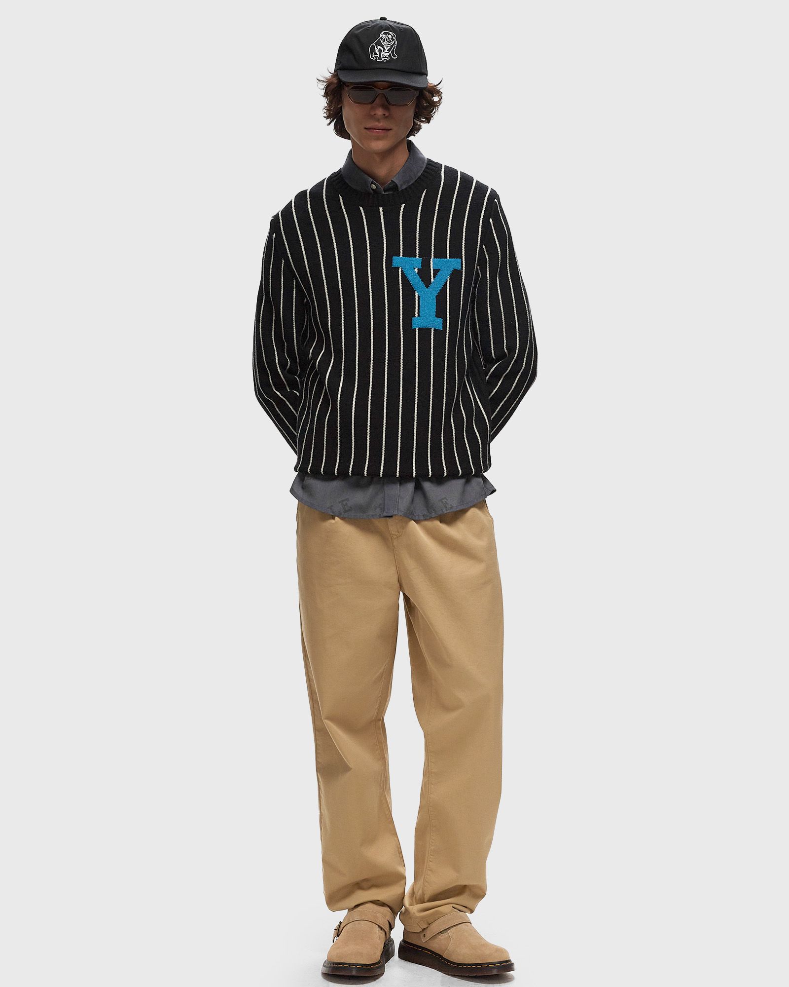 Yale Y Pinstripe Knit