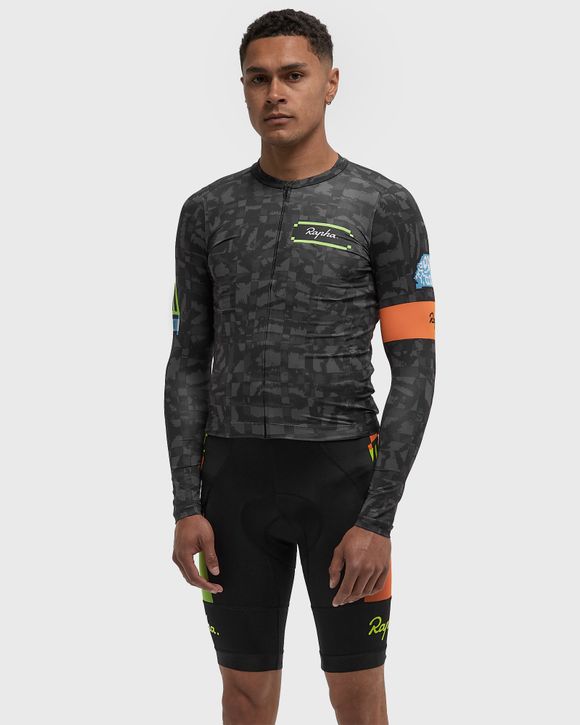Rapha X Amani Pro Team Long Sleeve Lightweight Jersey Black