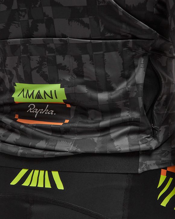 Rapha X Amani Pro Team Long Sleeve Lightweight Jersey Black | BSTN