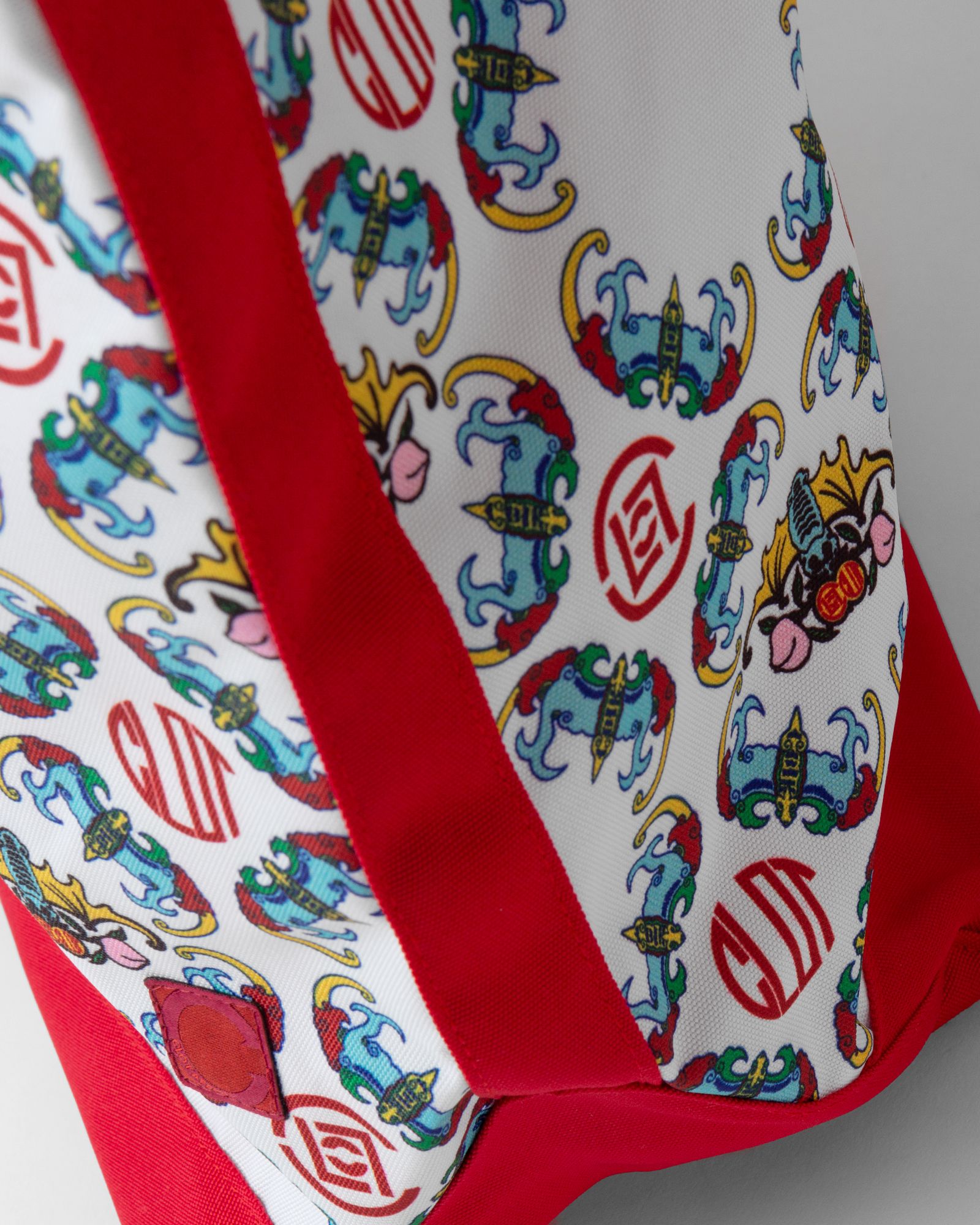 CHINESE PRINT TOTE BAG
