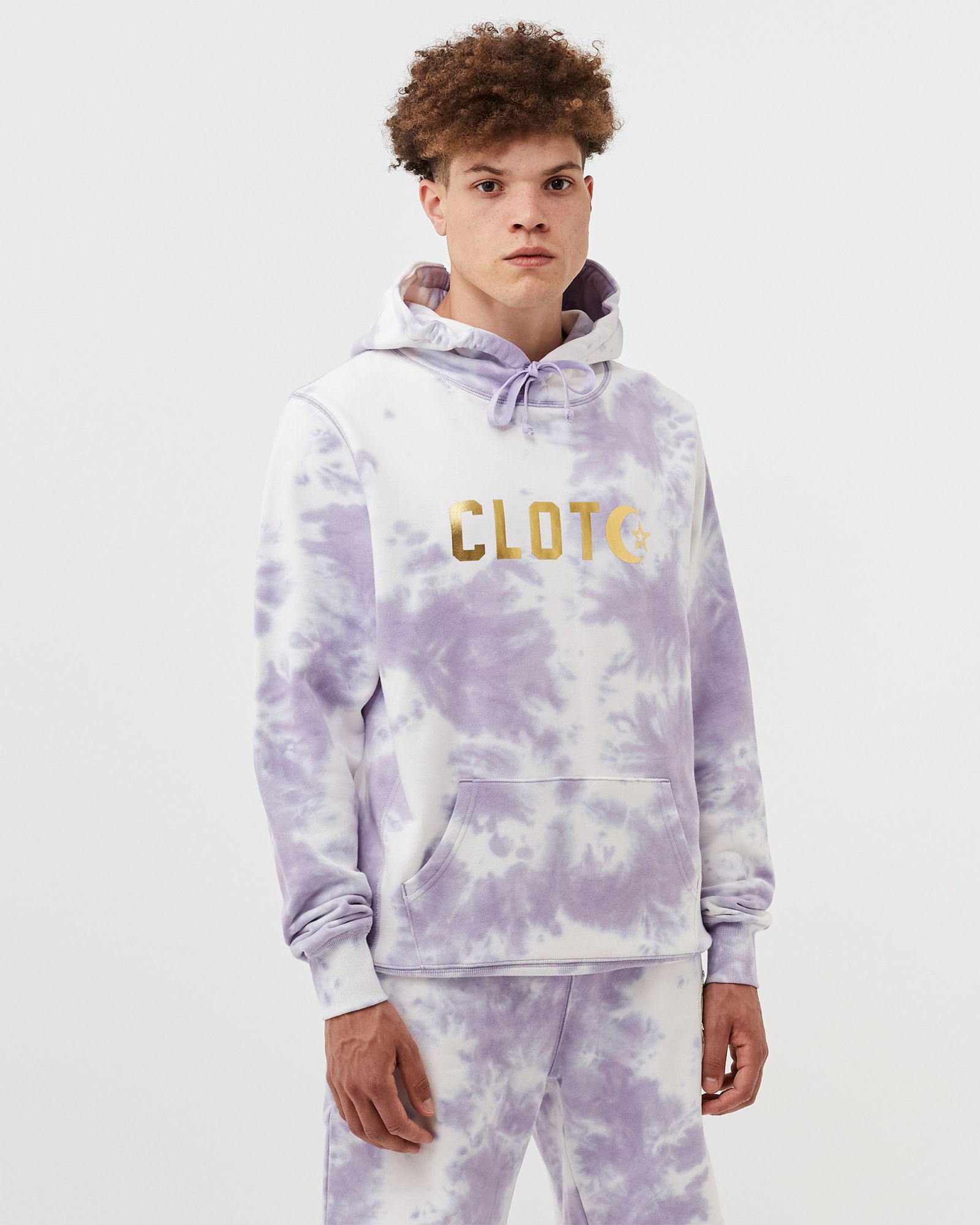 FOIL PRINT HOODIE
