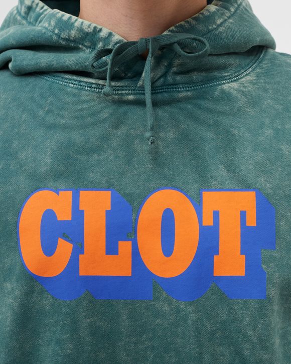 CLOT SHADOW LOGO HOODIE Green - GREEN