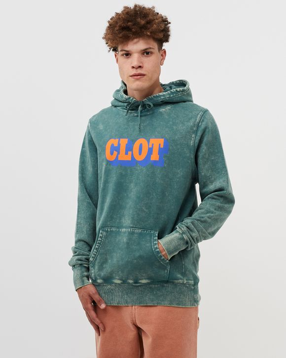 CLOT SHADOW LOGO HOODIE Green - GREEN