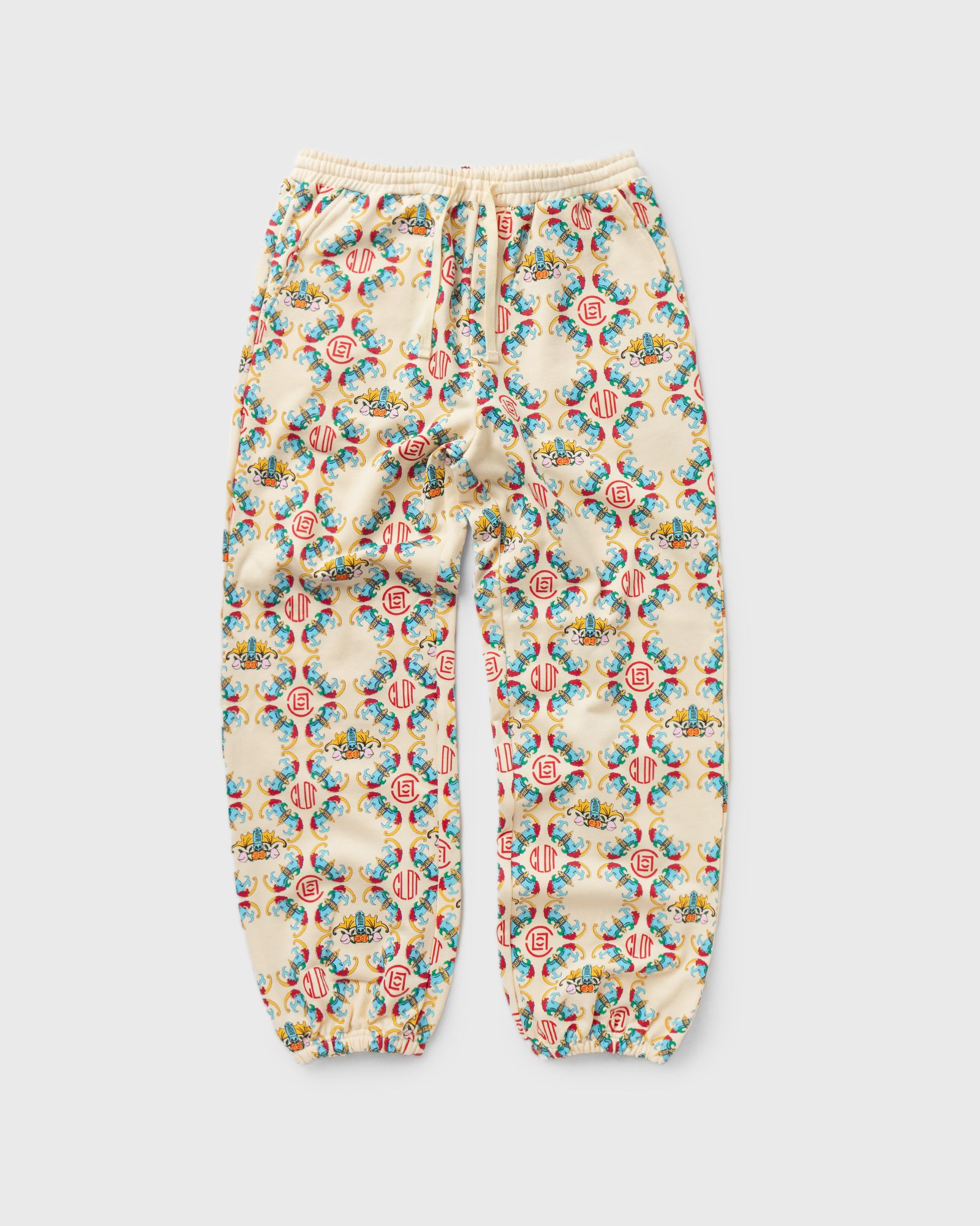 CHINESE PRINT SWEAT PANTS