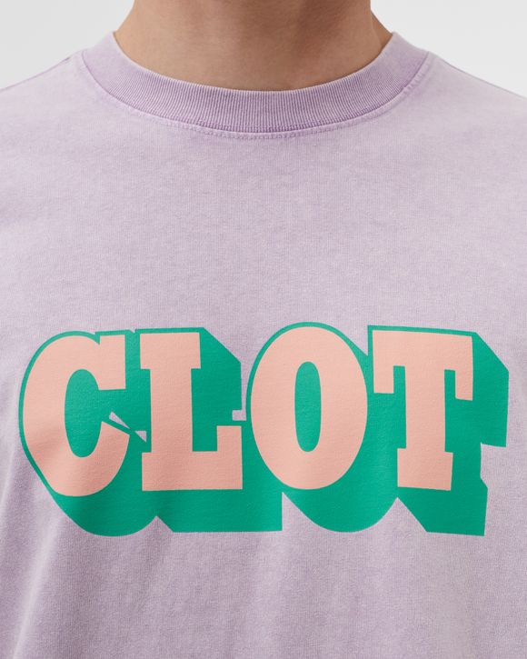 CLOT SHADOW LOGO TEE Purple | BSTN Store