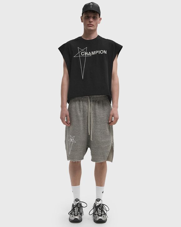 【Rick Owens × Champion】 MICRO TATLIN T Rick Owens: Black Champion Edition Micro Tatlin Tank Top