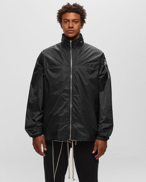 Black champion windbreaker store jacket