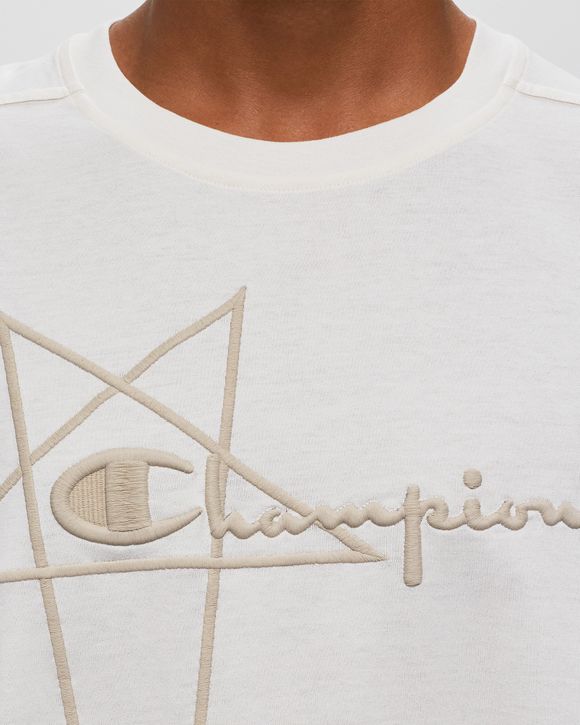 Rick Owens x Champion TOMMY T White - MILK