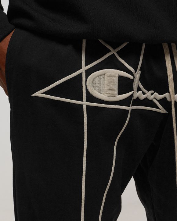 Rick Owens x Champion JOGGERS Black | BSTN Store