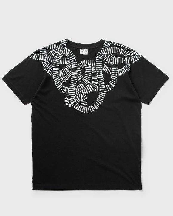 Marcelo Burlon SNAKE WINGS REGULAR T-SHIRT Black | BSTN Store