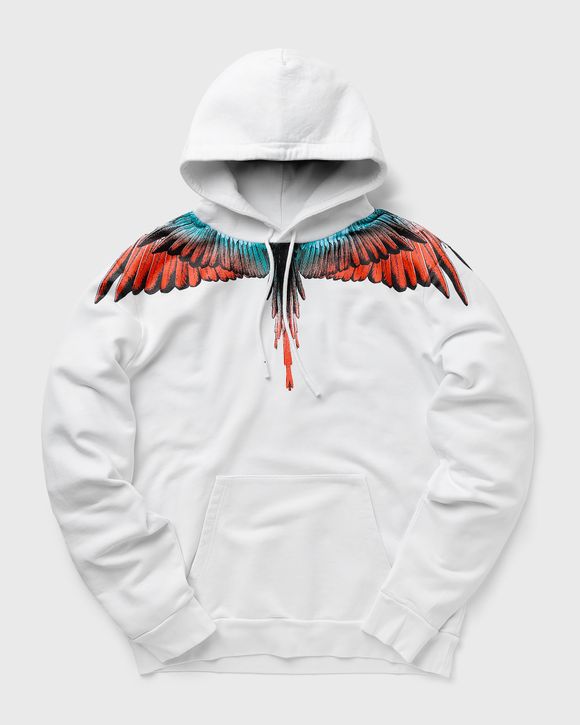 Marcelo Burlon ICON WINGS REGULAR HOODIE White | BSTN Store