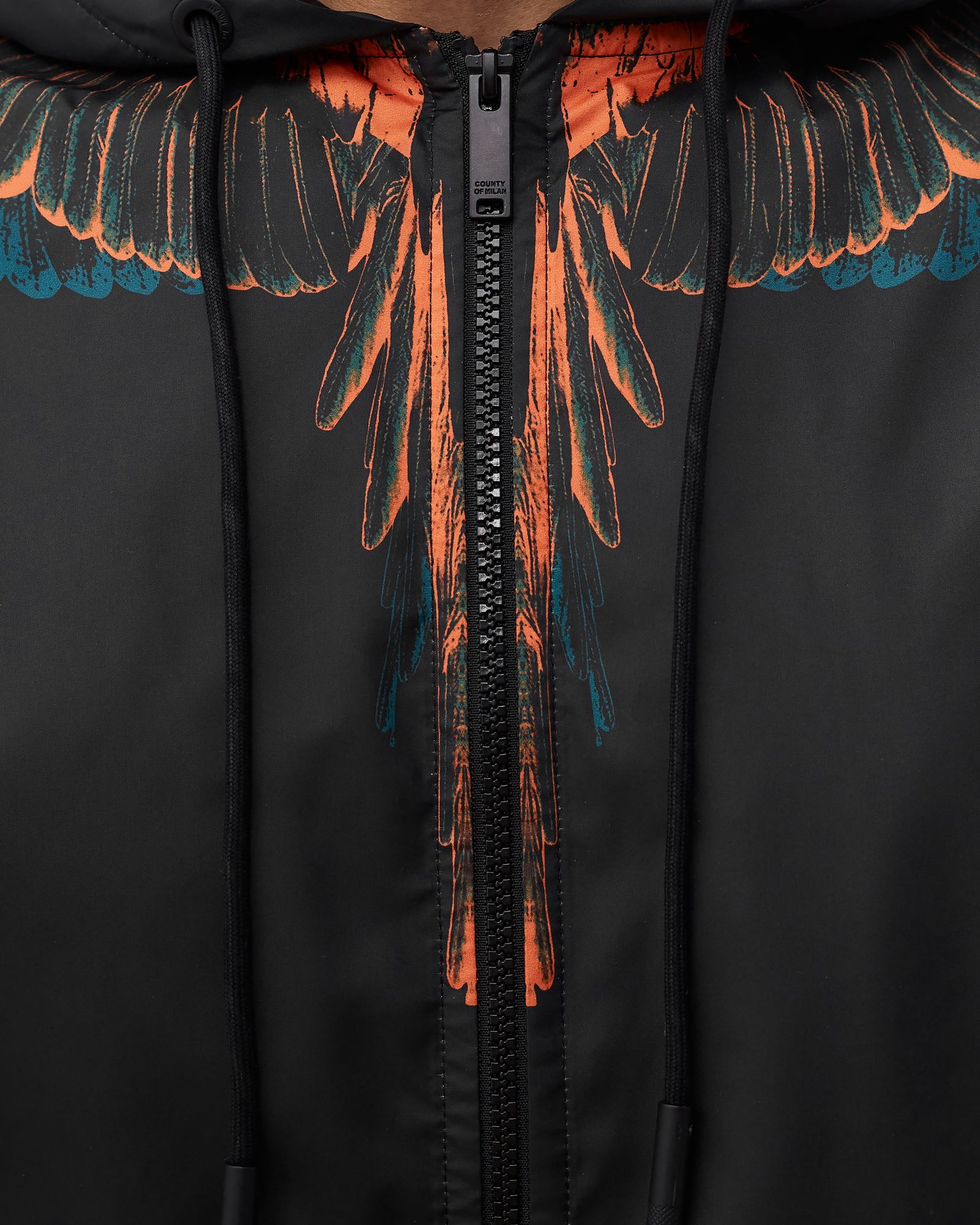 WINGS NYLON PAD COMFY HOODIE 