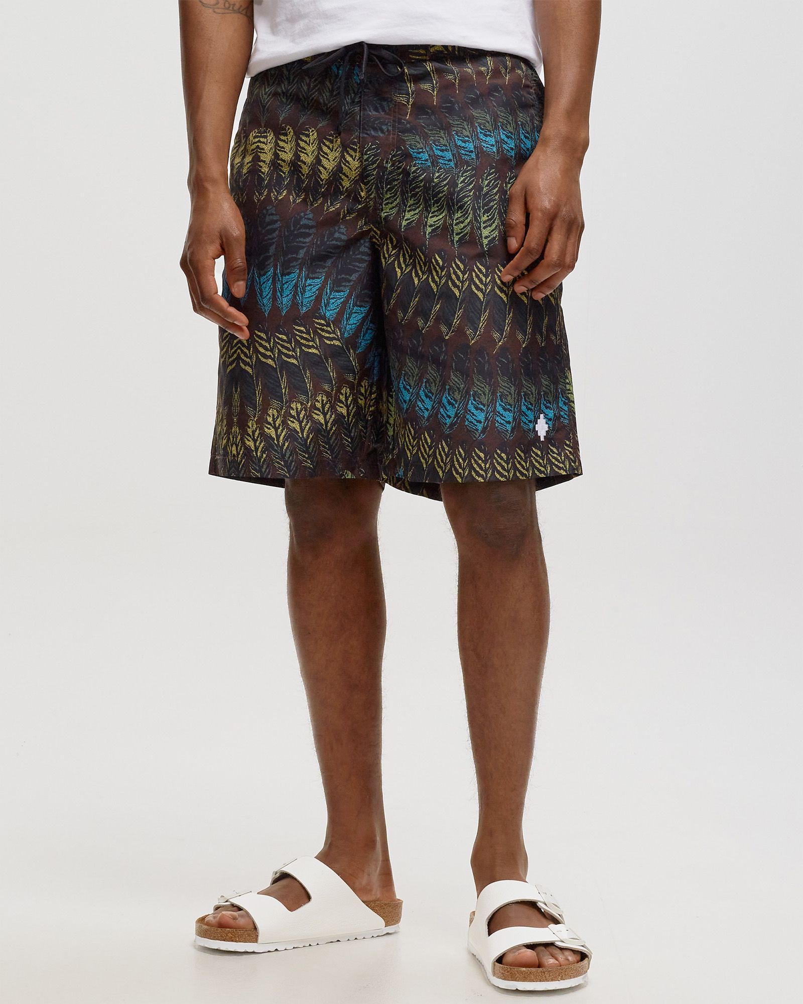 AOP FEATHERS LACEUP BOARDSHORT