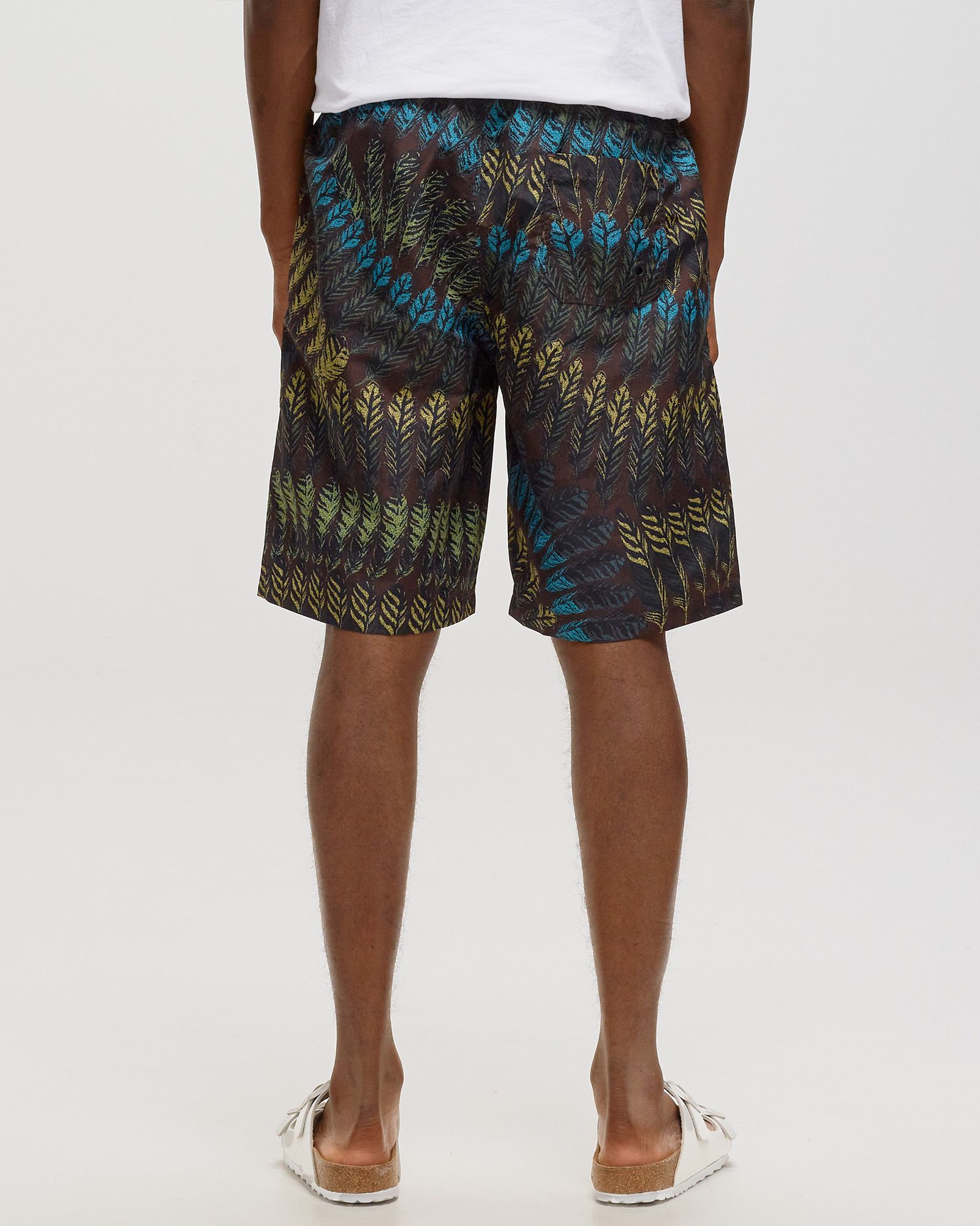 AOP FEATHERS LACEUP BOARDSHORT