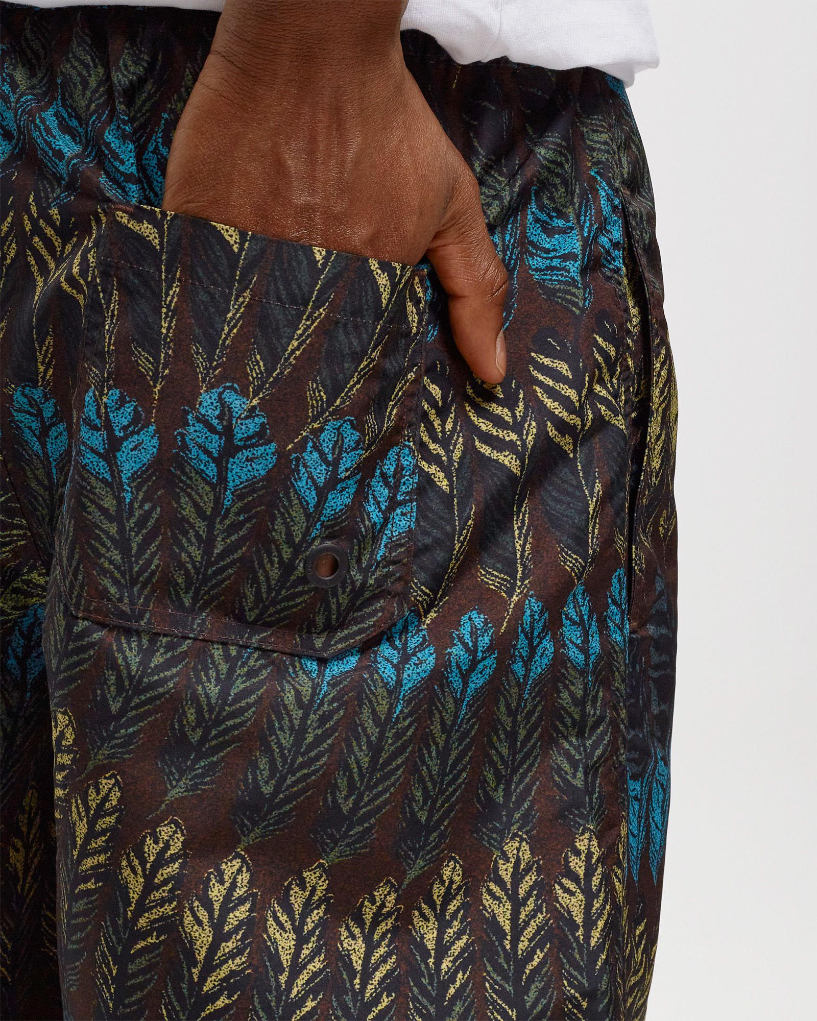 AOP FEATHERS LACEUP BOARDSHORT