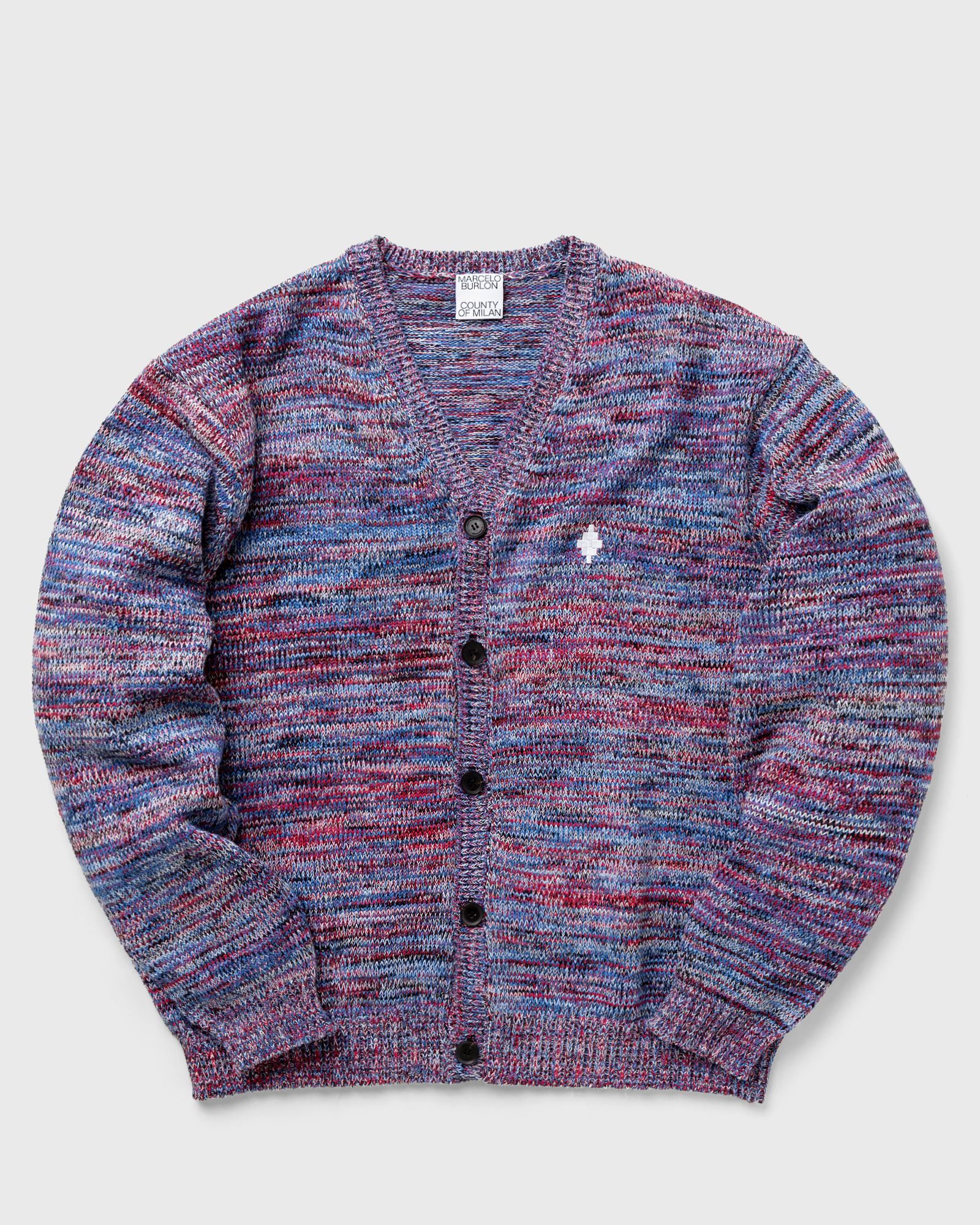 CROSS COLORFUL KNIT CARDIGAN