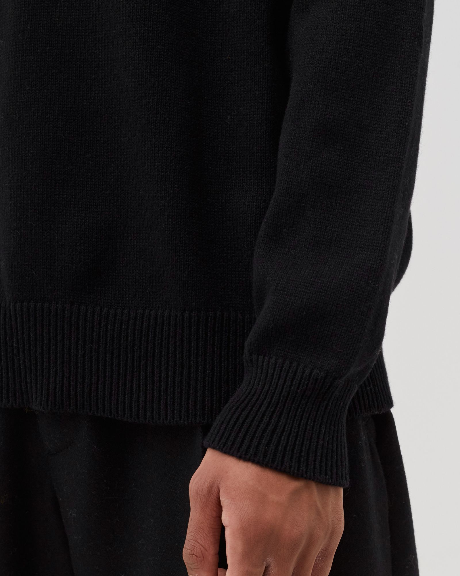 WINGS KNIT RELAX SLIM CREW 