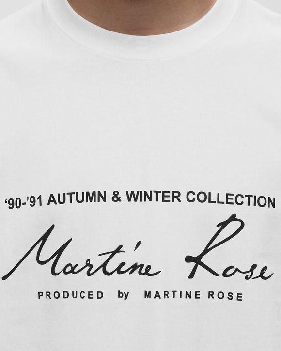 Martine Rose CLASSIC S/S TEE White - WHITE