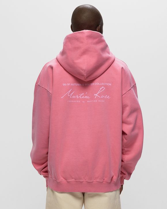 Martine Rose CLASSIC HOODIE Brown - PINK