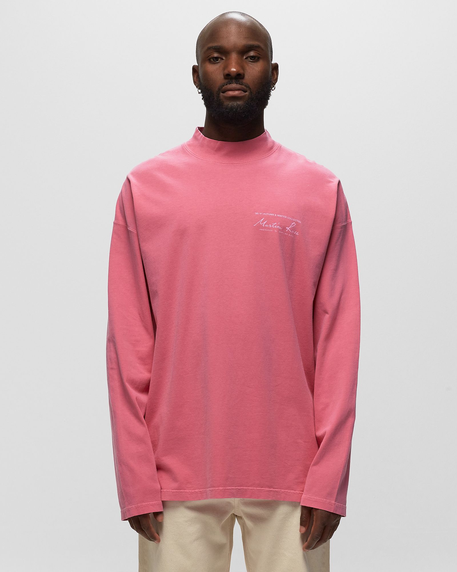 FUNNEL NECK TEE