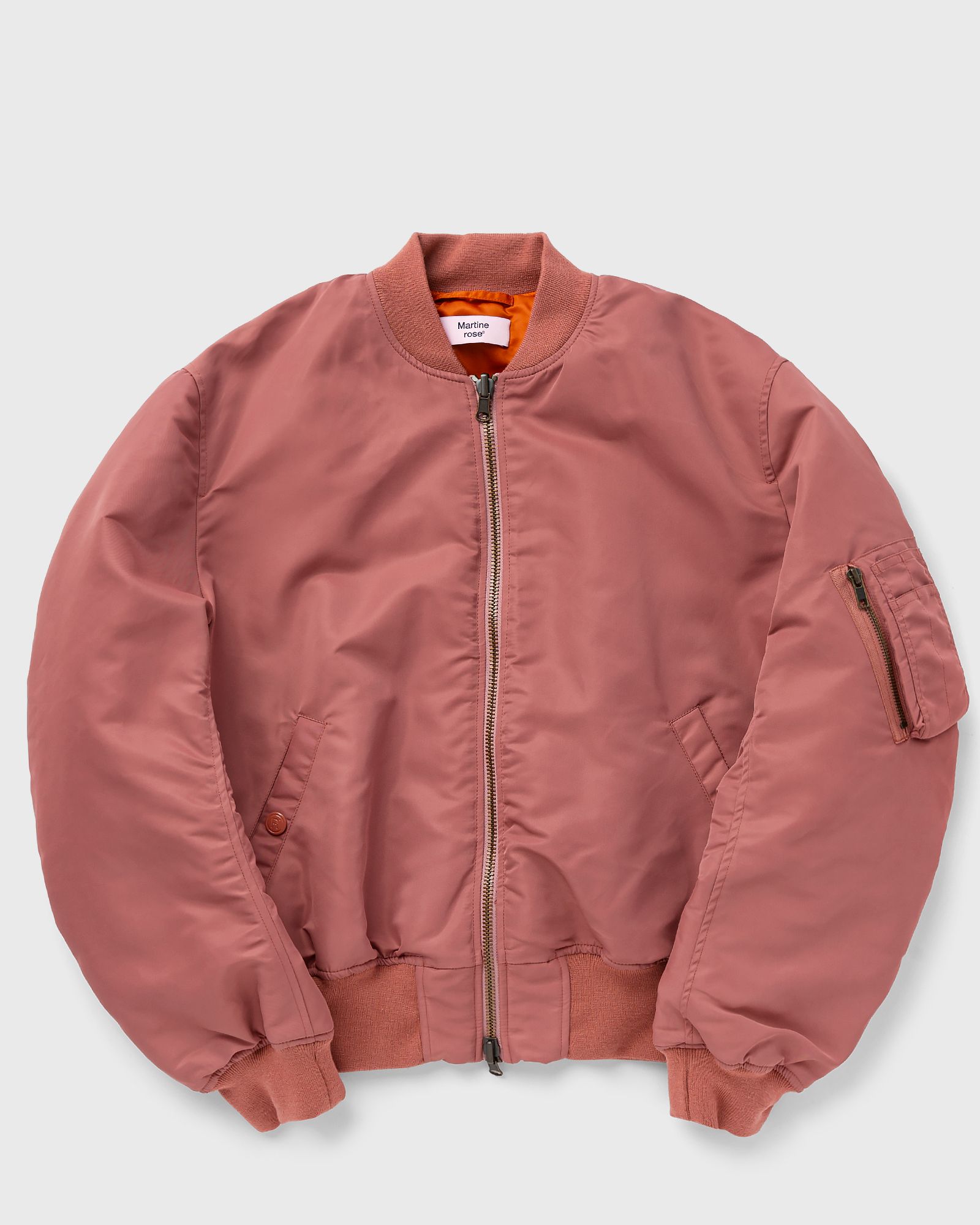 Martine Rose Men's Pink Classic Bomber Men Bomber Jackets In :M Medium