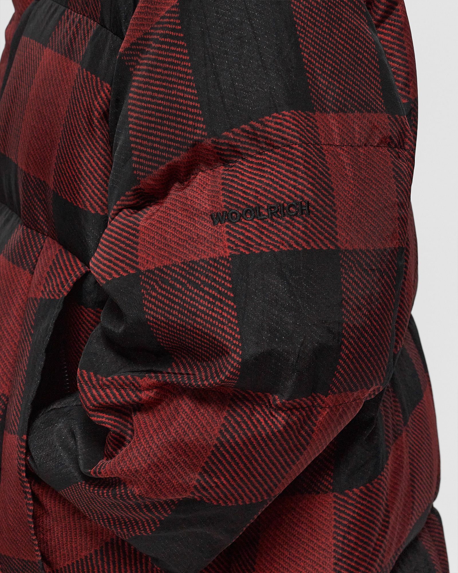 BLACK LABEL - BUFFALO CHECK LONG PARKA