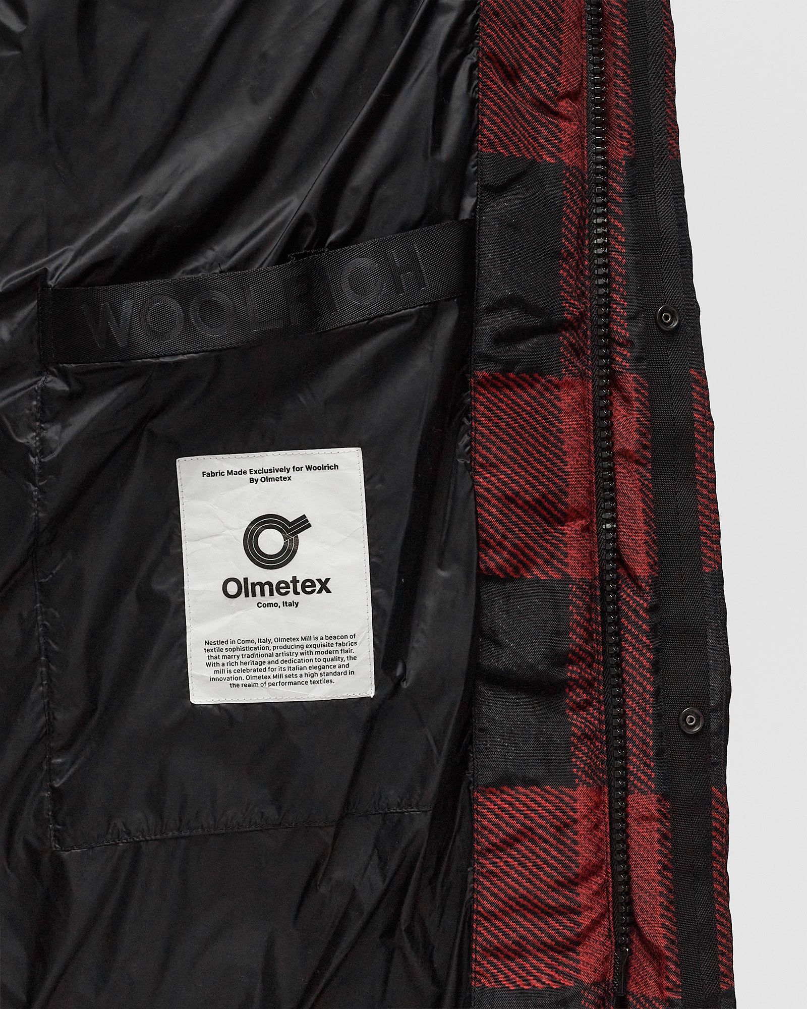 BLACK LABEL - BUFFALO CHECK LONG PARKA