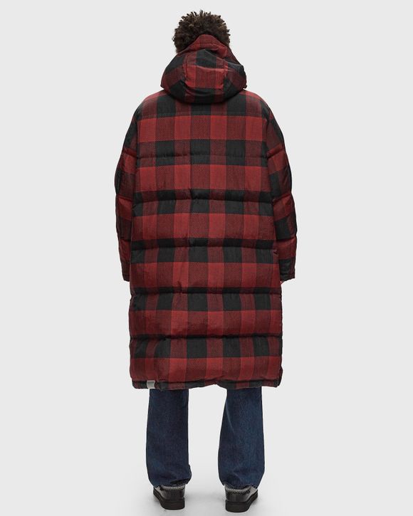 BLACK LABEL - BUFFALO CHECK LONG PARKA