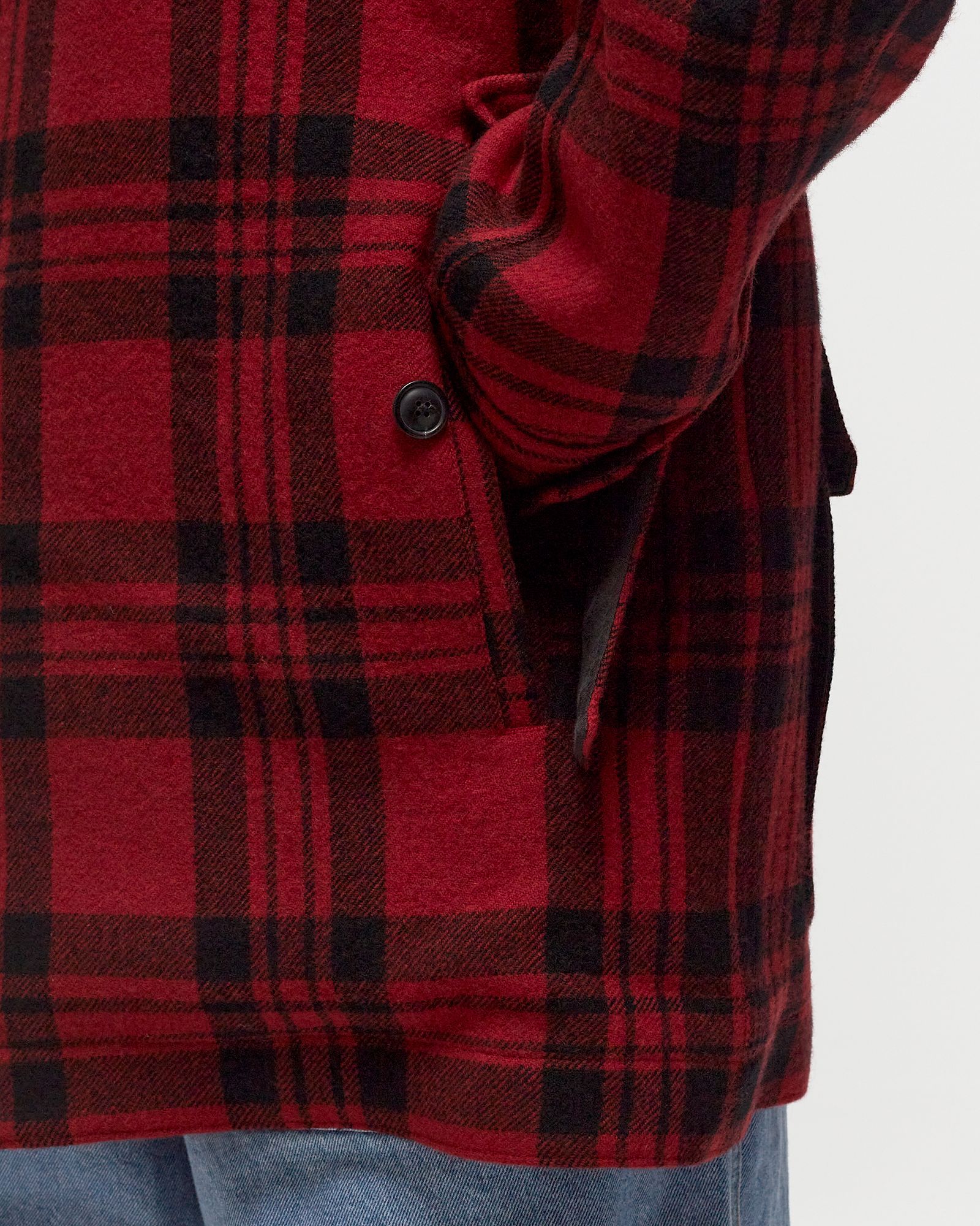 BLACK LABEL - PLAID CRUISER HOODED JACKET
