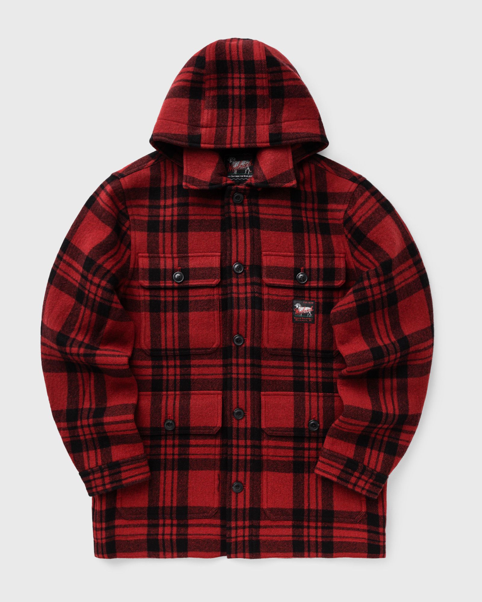 BLACK LABEL - PLAID CRUISER HOODED JACKET