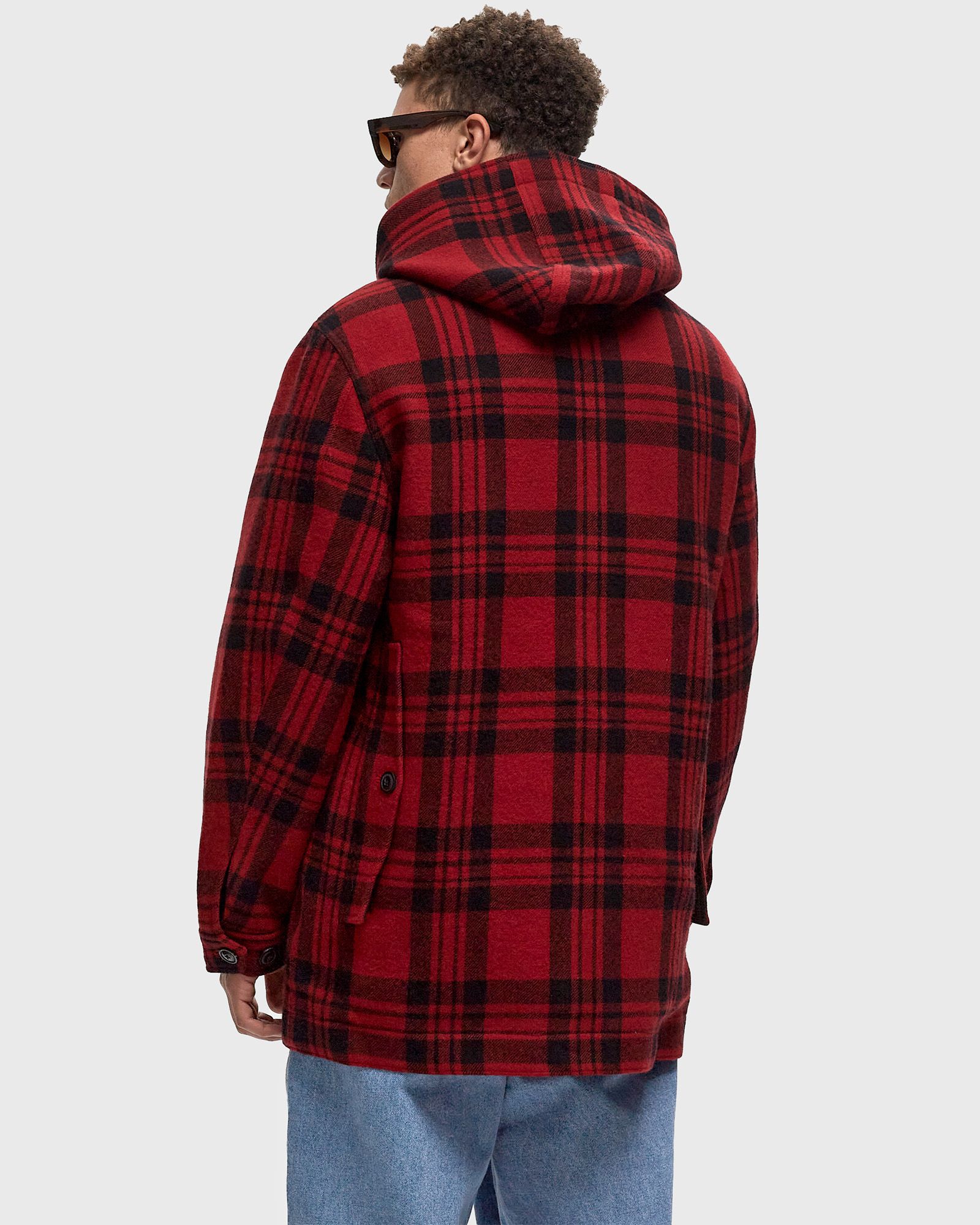 BLACK LABEL - PLAID CRUISER HOODED JACKET