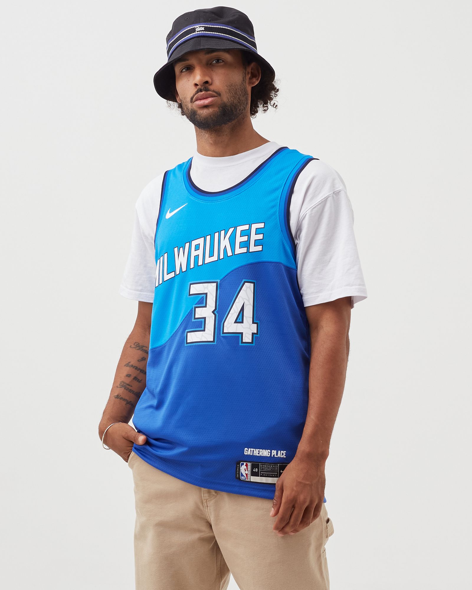 Milwaukee Bucks City Edition Swingman Jersey Giannis Antetokounmpo