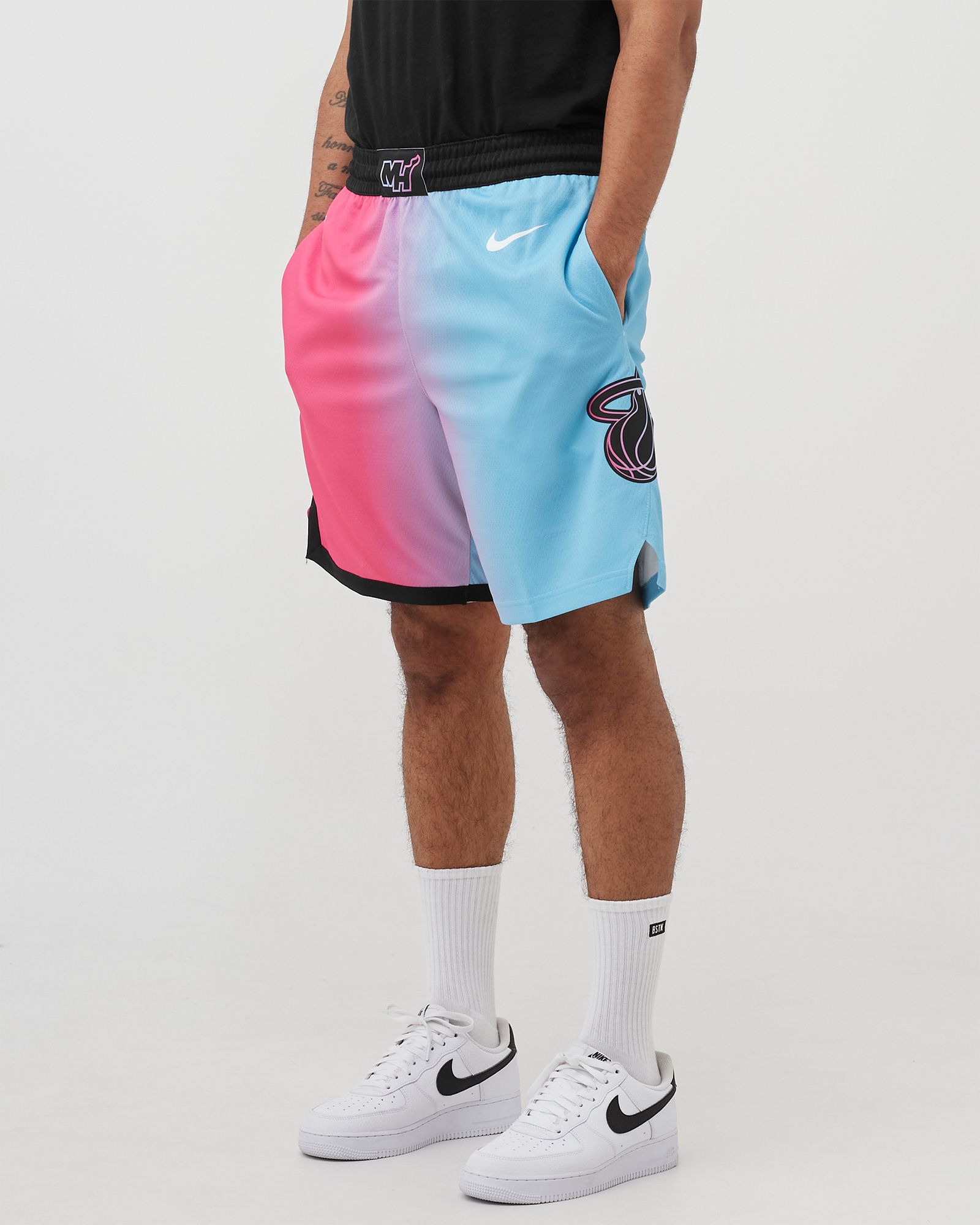 Miami Heat City Edition 2020 NBA Swingman Shorts