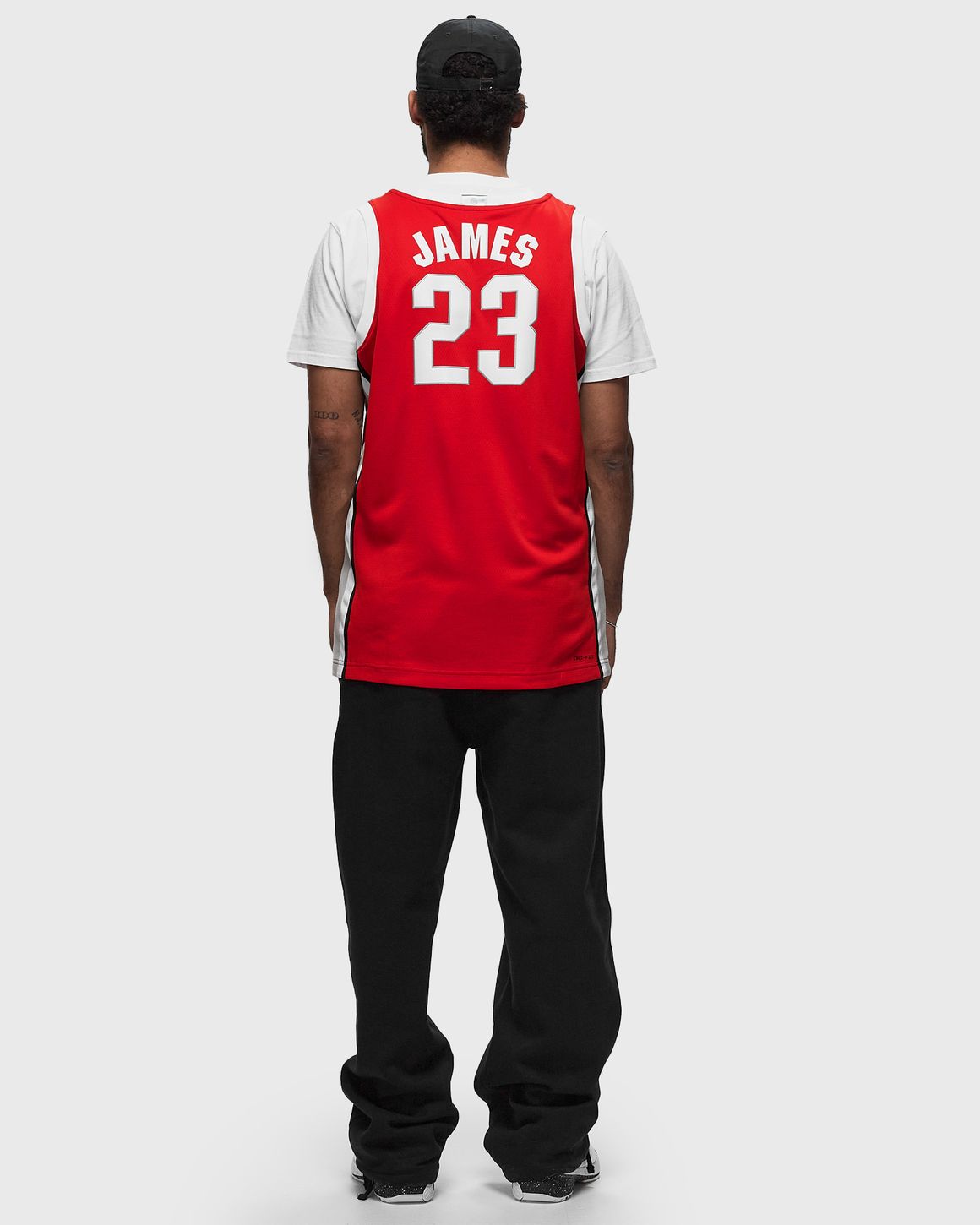 Nike College Jersey Ohio State Nike Dri FIT LeBron James 23 Red BSTN Store