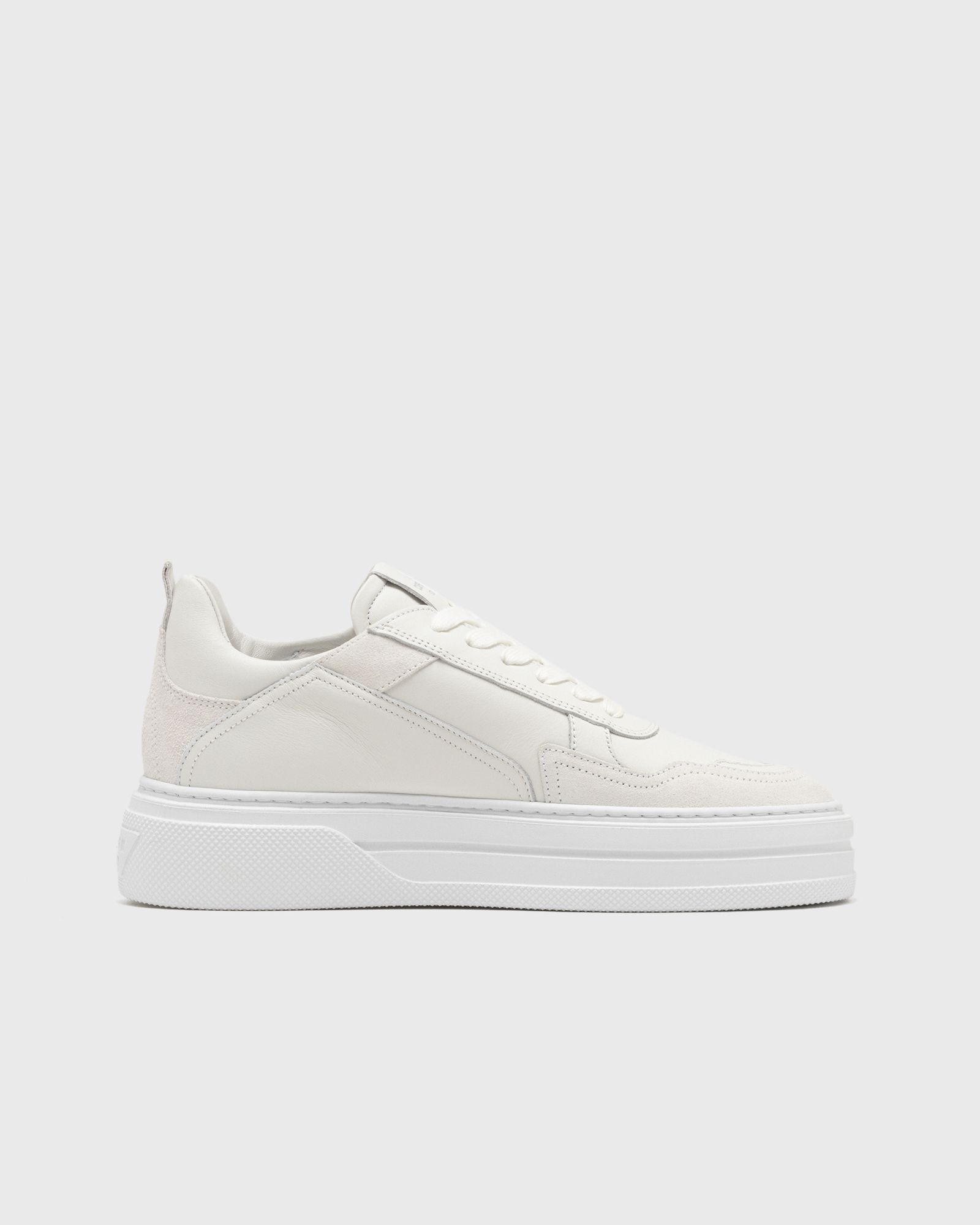 CPH189 leather mix white