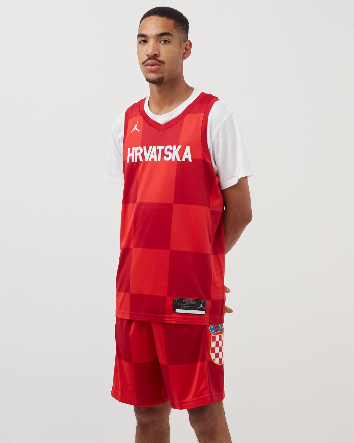 Jordan Croatia Jordan Road Limited Jersey TOKYO 2020 Red BSTN Store