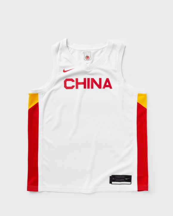 New China National Basketball Jersey Nike XL Limited White Home Team China