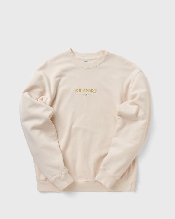 ★Sporty & Rich★ Optional additional price Wimbledon crew n Wimbledon Crewneck - Colony/Cream – Sporty & Rich