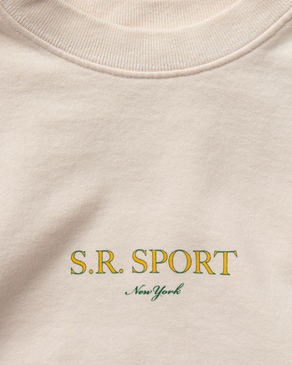 ★Sporty & Rich★ Optional additional price Wimbledon crew n Sporty & Rich Wimbledon Crewneck White | BSTN Store