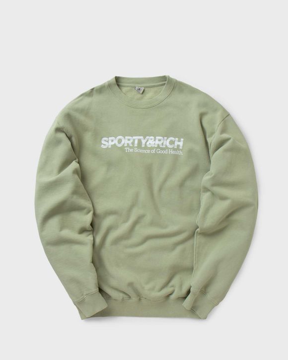Sporty & Rich Science Logo Crewneck Sweatshirt Blue | BSTN Store