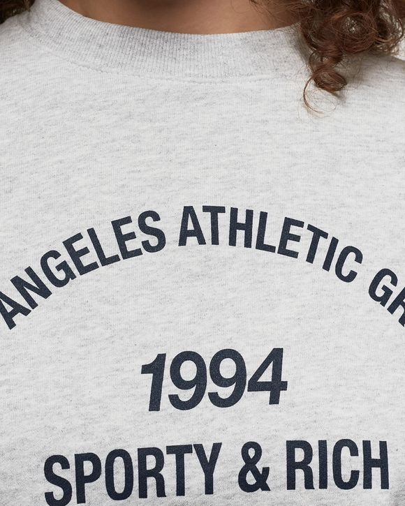 Sporty & Rich LA Athletic Group Crewneck Grey | BSTN Store