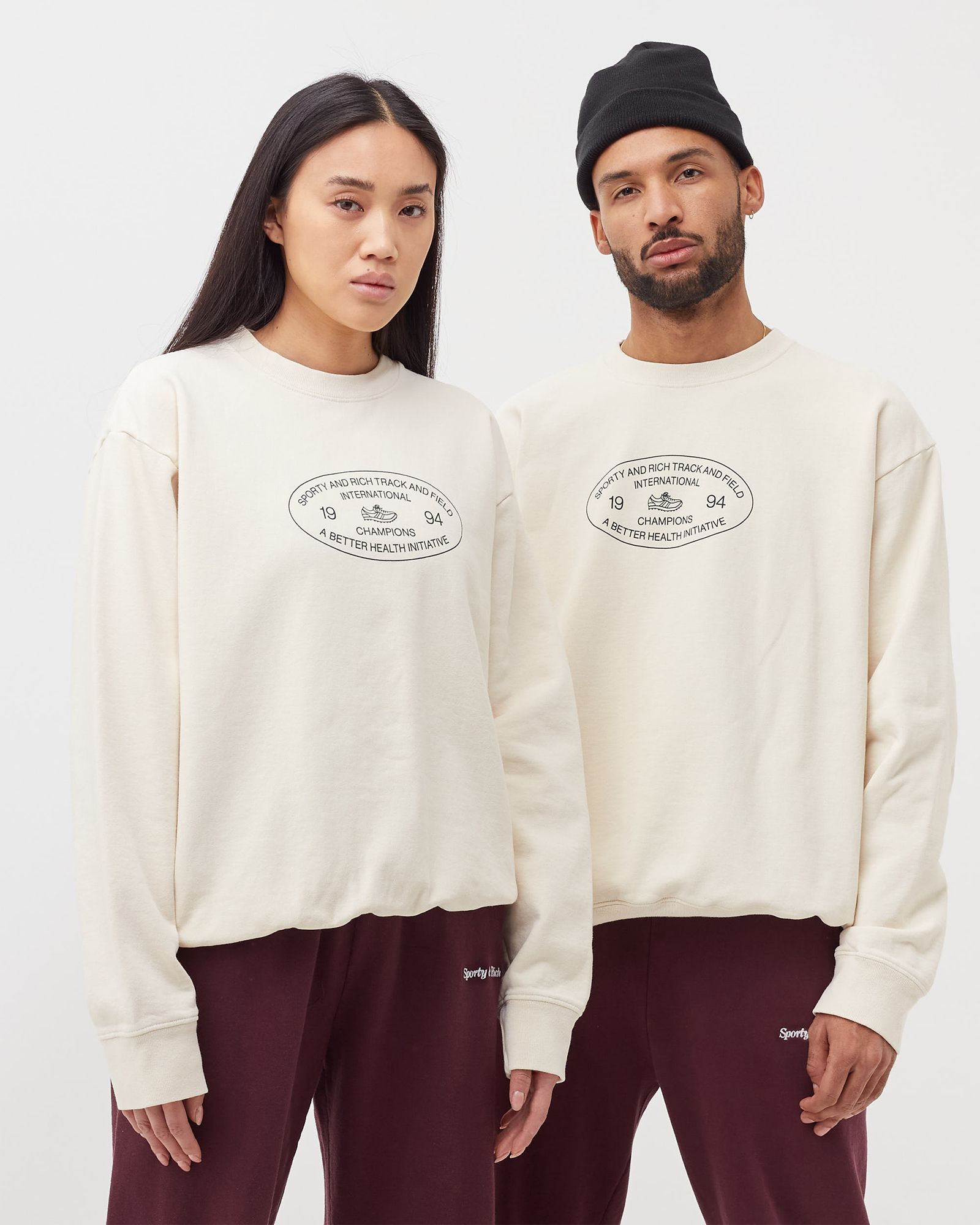 Track & Field Crewneck Sweatshirt