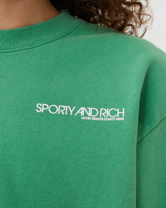 Sporty & online Rich Disco Cropped Crewneck Sweatshirt